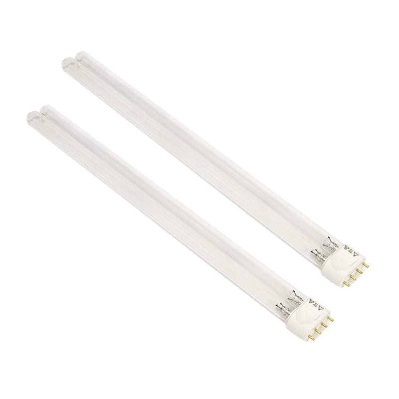CNZ 55 Watts 2G11 Base UV-C Germicidal Ultraviolet Light Bulb Qty 2 - Image 1